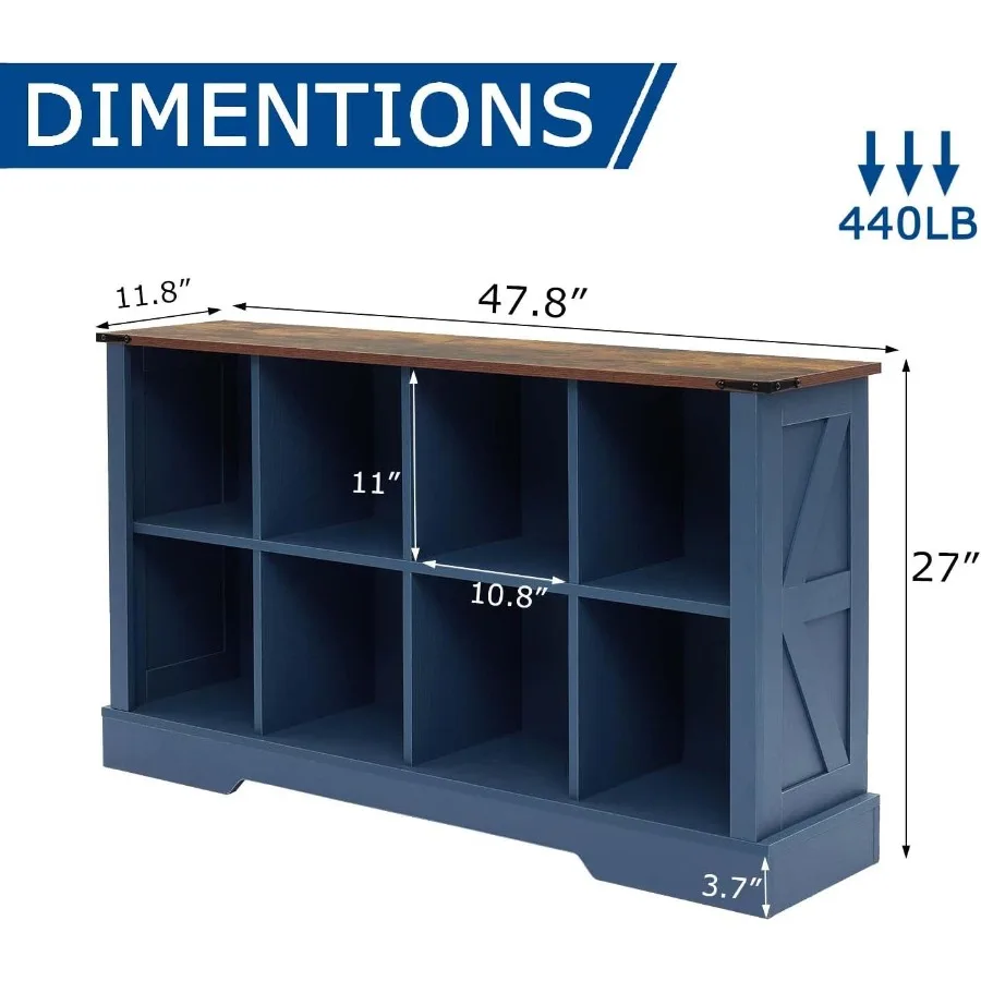 8 Cube Storage Organizer, 2-Ti - Bookshelf 评论和价格