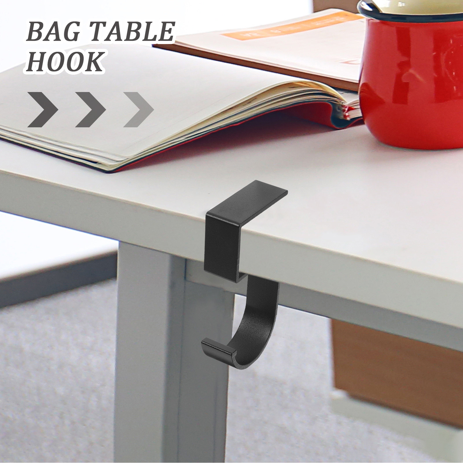 2Pcs Hanging Hooks No Drill Ta - Desk Organizer 评论和价格