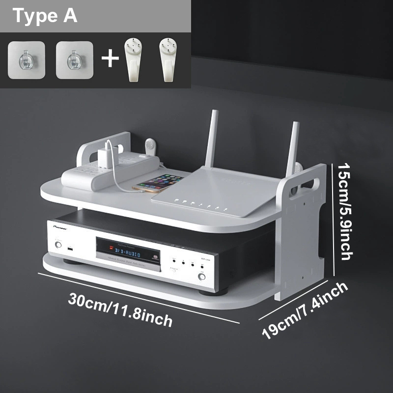 Wall-Mounted Router Cable Orga - Desk Organizer 评论和价格