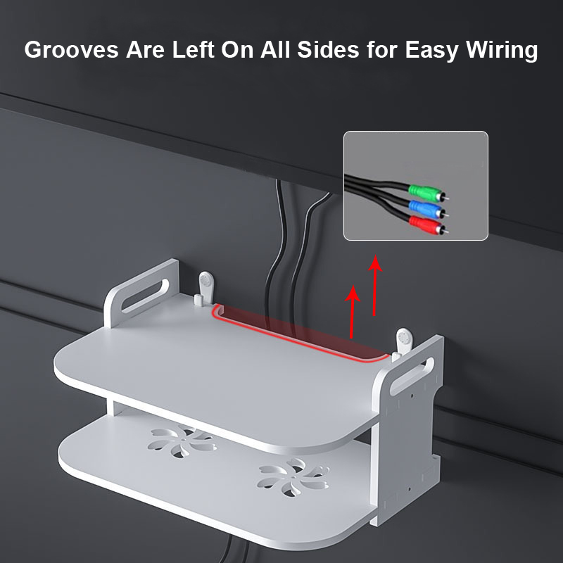 Wall-Mounted Router Cable Orga - Desk Organizer 评论和价格