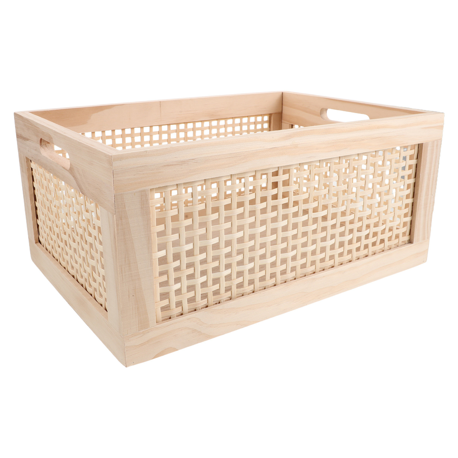 Woven Storage Basket Small Rus - Desk Organizer 评论和价格