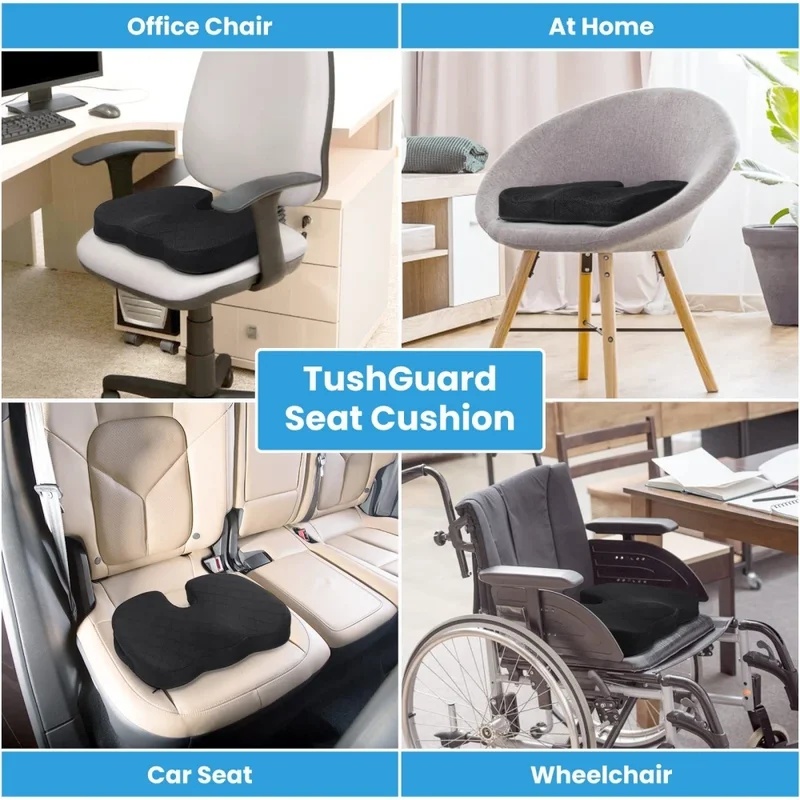 U-Shaped Memory Foam Seat Cush - Office Chair Cushion 评论和价格