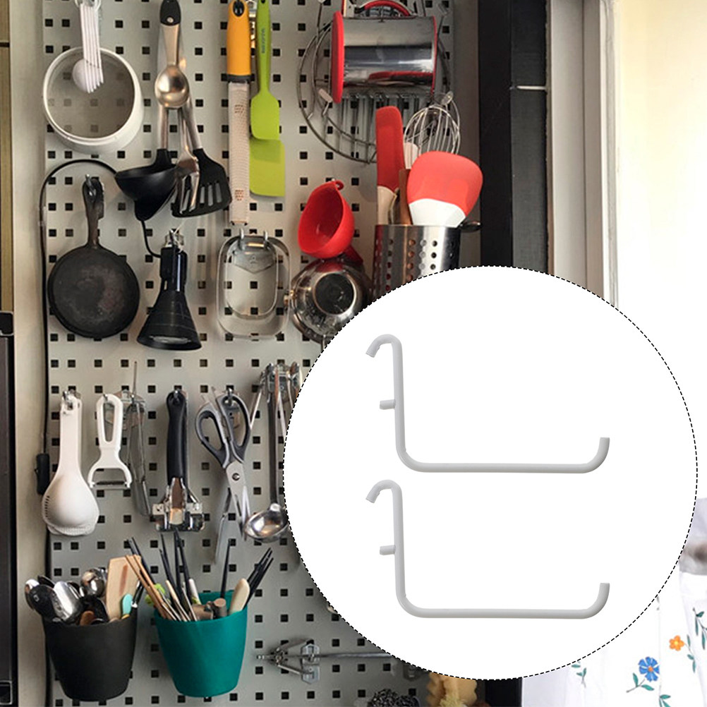 4Pcs Metal Painted Pegboard Br - Desk Organizer 评论和价格