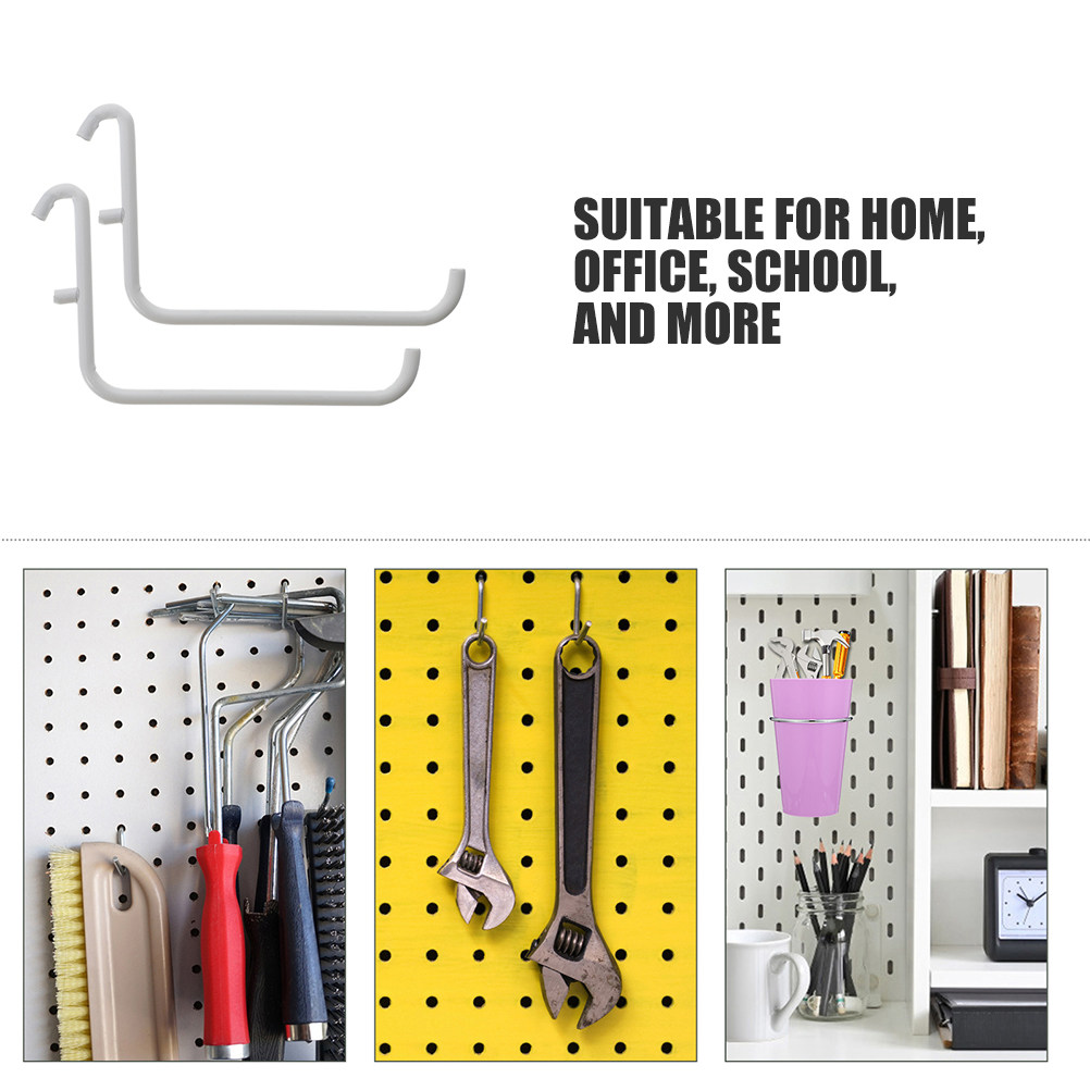 4Pcs Metal Painted Pegboard Br - Desk Organizer 评论和价格