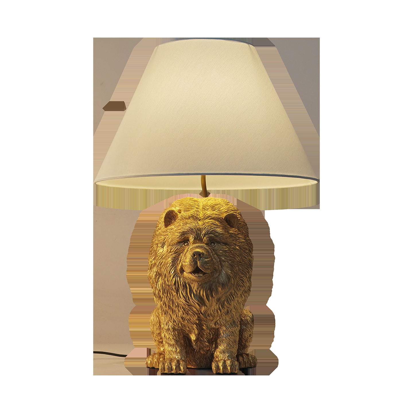 Creative Chow Chow Animal Resi - Desk Lamp 评论和价格