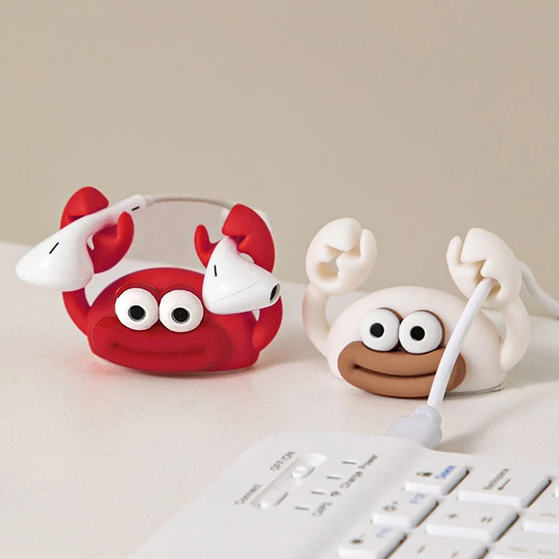 Cartoon Crab Cable Holder Desk - Desk Organizer 评论和价格