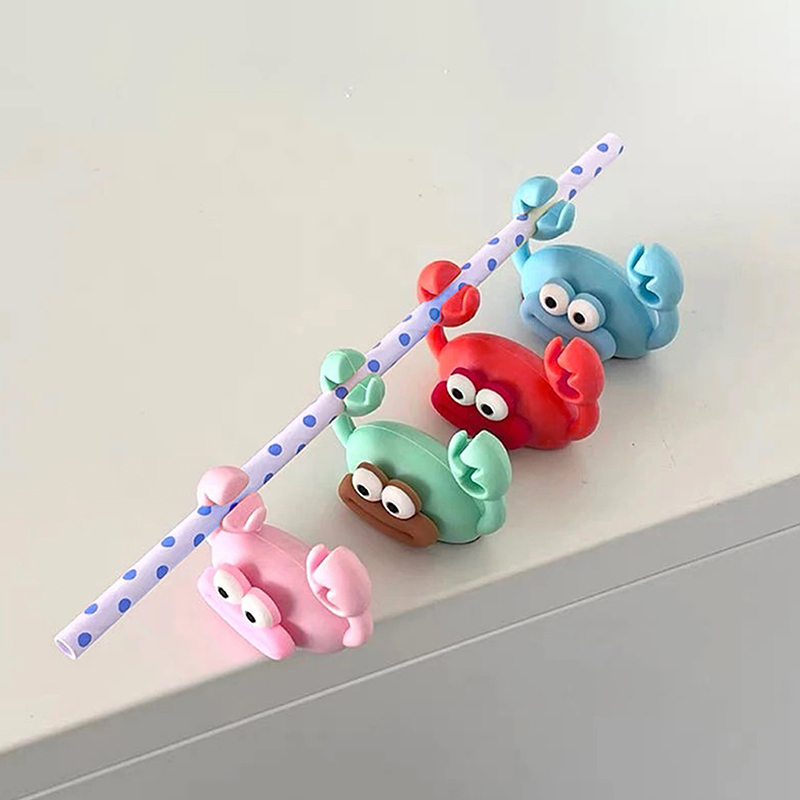 Cartoon Crab Cable Holder Desk - Desk Organizer 评论和价格