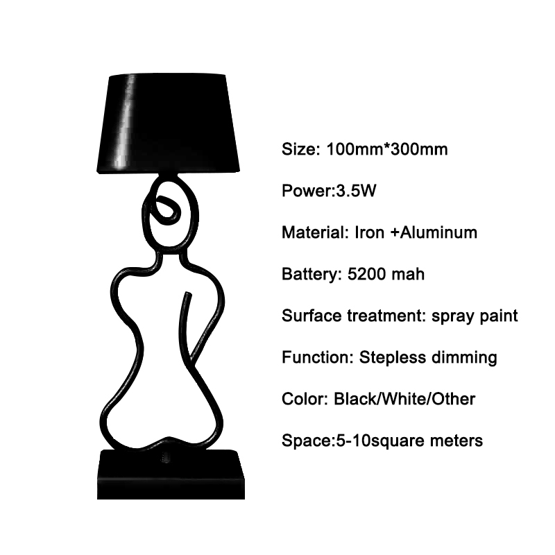 Dropshipping Modern Rechargeab - Desk Lamp 评论和价格